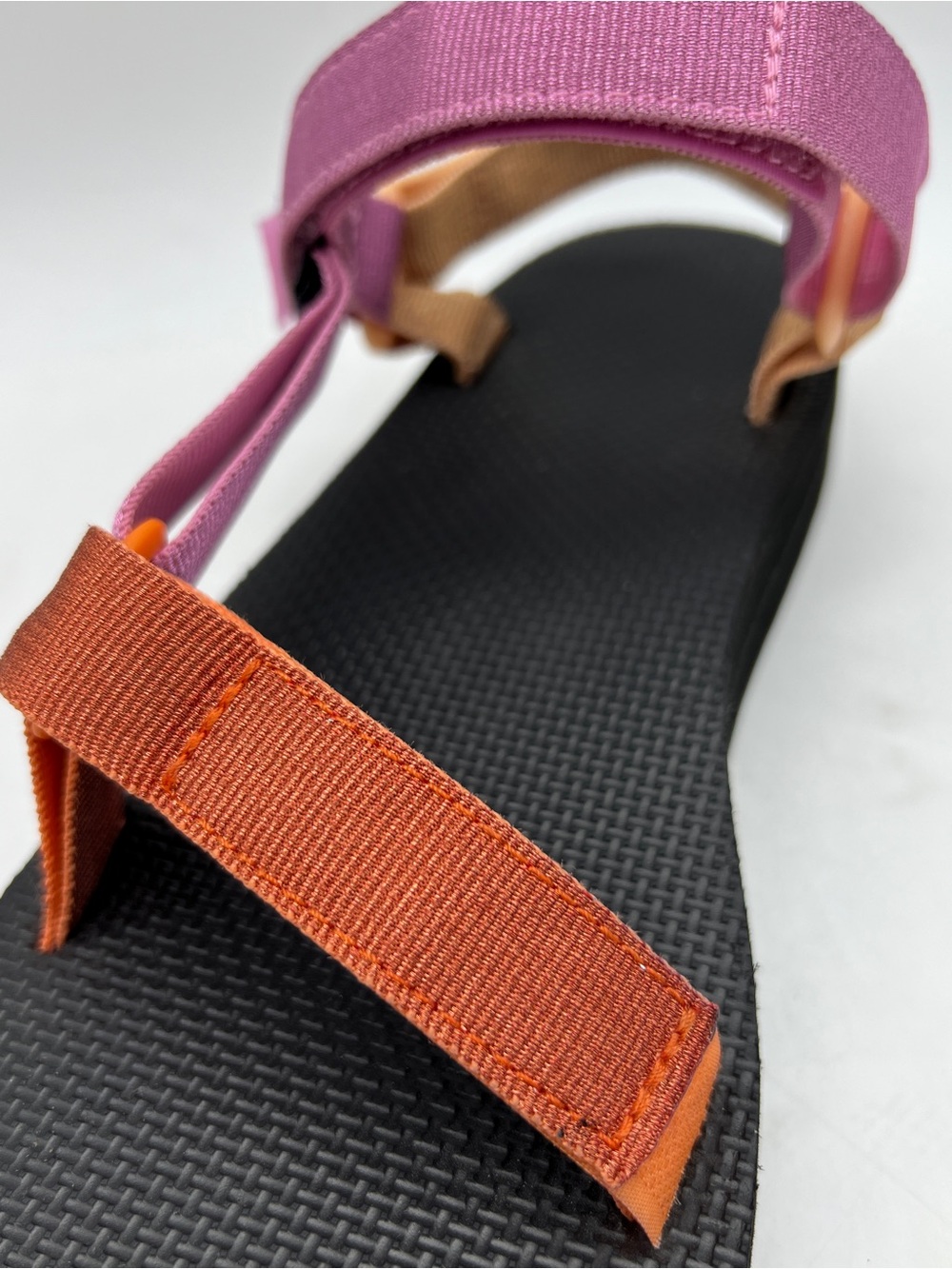 Teva Midform Universal Women’s Size 10 Pink Orange Multi Platform Sandals - Picture 6 of 9